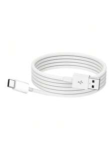 Chargeur USB-C, charge rapide 25W à double port USB-C, avec un câble de charge rapide USB/USB-C vers Type-C de 60W, d'une longueur de 3,3 pi/100 cm, compatible avec la série iPhone 16/15, câble de charge, certifié CE et RoHS, avec ports USB-C et USB-A, pour iPhone 16, 16e, 16 Pro, 15, compatible avec Samsung S25, S24, S23