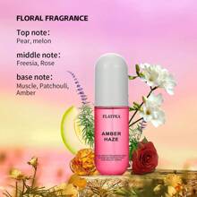 1pc 50ml Coconut Vanilla Hair And Body Fragrance Spray, Non-Alcoholic, Long-Lasting Fragrance, Non-Irritating Taste, Suitable For Going Out, Traveling, Office, Holiday Celebrations,Can Also Be A Mother's Day Gift