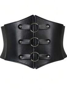 Set de 3 piezas de correas de muñeca medieval, cinturón vikingo, armadura de pirata, accesorios de disfraz para Halloween