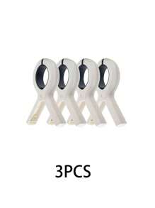 Beach Towel Clips Towel Holder Clothes Pins Clothes Pegs Chair Clips Hanging Clip Clamps .Extra Large Beach Towel Clips , 5.1 Inch Towel Clips For Beach Chairs Cruise Heavy Duty, Towel Holder Clips For Clothes Pool Boat, 2 Colors Khaki And Blue.