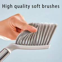 Desktop Dustpan And Brush Set, Home Use Mini Dustpan Plastic Soft Bristle Small Broom - Multicolor - View 11