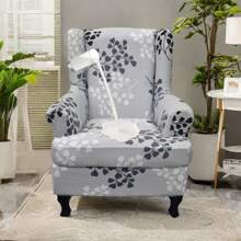 2pcs Waterproof Stretch Universal Tiger Chair Cover Protector Set, Tiger Print Pattern, Includes 1 Sofa Cover + 1 Cushion Cover Gifts Birthday Graduation