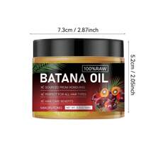 Buy One Get One Free 4.3oz Batana Hair Oil, Pure Honduran Batana Fruit Extract Vegetable Oil, Helps To Strengthen Hair Roots, Eliminate Split Ends, Long-Lasting Anti-Frizz, Light And Non-Greasy Texture, Nourishes Hair, Improves Curls, Makes Hair Thicker, Tougher And Healthier. Unisex