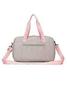 JIAKALIE Dry/Wet Separation Independent Shoe Compartment Fashion Multi-Pocket Sports Travel Swimming Running Fitness Bag, Upgraded Expandable Version - Grey - View 9