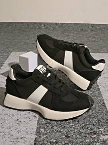 Shoes Retro Chunky Sneakers Instep Bulky Running Sneakers For Women, Shoes For Women