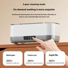 Portable Household Cleaning Machine, Clean Pod Ultrasonic Cleaner, Jewelry Cleaner Machine For Ring, Glasses, Makeup Brush,200mAh