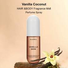1pc 50ml Coconut Vanilla Hair And Body Fragrance Spray, Non-Alcoholic, Long-Lasting Fragrance, Non-Irritating Taste, Suitable For Going Out, Traveling, Office, Holiday Celebrations,Can Also Be A Mother's Day Gift