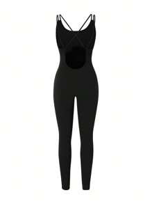 Tutina da donna sexy, aderente, dal design minimalista, comoda, adatta per uso quotidiano