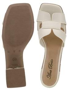 Women's H-Strap Clog Sandal High Heel Comfortable Block Party Original 251 Ana Brito - 米色 - 查看 3