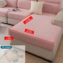 1pc Stretch Jacquard Sofa Cover, Machine Washable, Anti-Cat Scratch, Furniture Protector Sofa Cushion Cover Set With Recliner Slipcover, For Modern Living Room, Bedroom, Office Decor Room Decor Home Decor Living Room Decor Couch Cover Sofa Covers