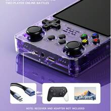 Tempered Screen God Of War]Palm Game Console 3.5 Inch 0CA Full Lamination HD MIPI Screen With Tempered Glass Portable Design - Purple - View 7