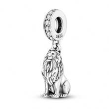 1 Stück süßer silberfarbener Charm mit Tiermotiv, Elefant, Löwe, Bulldogge, Katze, Engel, Welpe, für 3mm Armband, Halskette, DIY Bastelperlen, Anhänger, perfekt für Tierliebhaber, für Partys mit Tiermotiv und als charmantes westliches Schmuckgeschenk