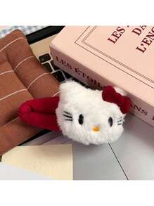 Sanrio 1PC Pink Accessories Hello Kitty Cat Hair Claw With Bow Details Cute Cartoon Family Birthday Gift For Friends Best Gift Perfect Gift Mother's Day Gift