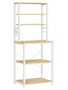 VASAGLE Baker's Racks - White - View 2