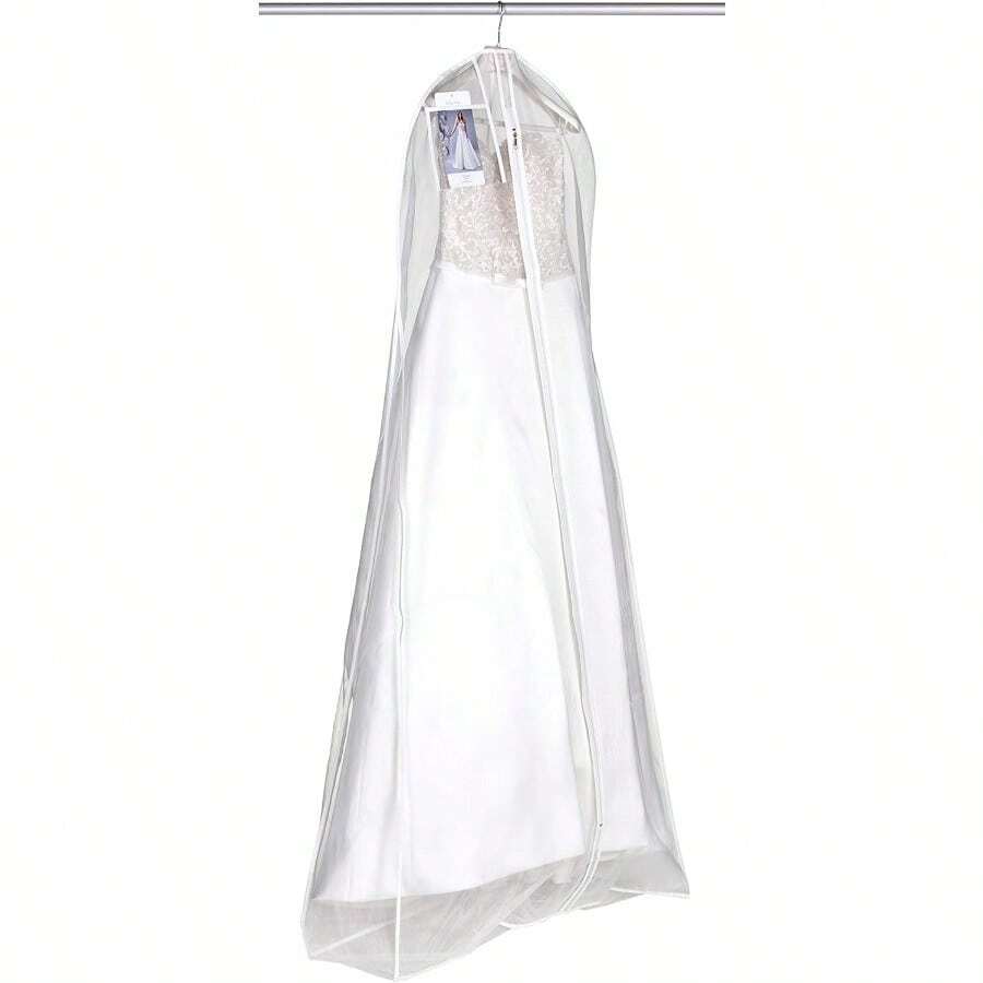 Wedding Dr Cover Bag Protector Profional Breathable Organza 10 Units - Transparent - View 1