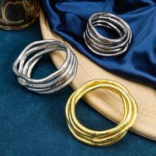 1pc Fashionable Flexible Snake Design Twisted Necklace, Versatile Style, Suitable For Women's Outfits And Holiday Attire