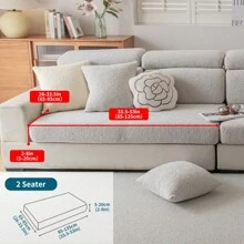 1pc Stretch Jacquard Sofa Cover, Machine Washable, Anti-Cat Scratch, Furniture Protector Sofa Cushion Cover Set With Recliner Slipcover, For Modern Living Room, Bedroom, Office Decor Room Decor Home Decor Living Room Decor Couch Cover Sofa Covers