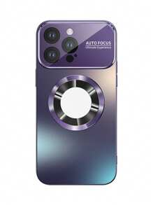 Carcasă de telefon mată de lux din titan, compatibilă cu iPhone - rezistentă la șocuri, încărcare magnetică wireless, protecție pentru lentila camerei din sticlă, pentru iPhone 16/16 Pro/16 Pro Max, 15/15 Pro/15 Pro Max, 14 Pro/14 Pro Max/14/13 Pro Max/13 Pro/13/12 Pro Max/12 Pro/12/11/11 Pro Max