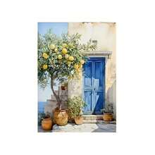 1pc/3PCS Wall Arts Posters Botanical Decorative Art Classic Modern Fruit Canvas Wall Art Set, Frameless Vertical Posters, Suitable For Home Offices, Bedrooms, Bathrooms, Kitchens, Classrooms - Indoor Landscape Themed Art Prints, Office Art Fruit Pattern Decorative Art Decoration, Wall Art Decoration Frameless/ With A Frame Coastal Decor Coastal Decor Beach Decor ,Wall Art With Frame