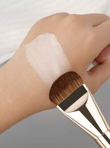 1/2/3/4 pezzi Pennelli per fondotinta, Pennello piatto ultra sottile per fondotinta, Pennello tondo per contouring del viso, Pennello piatto per contouring, Multiuso