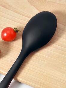 Silicone Spoon, An All-In-One Combination Of A Spoon And A Ladle With A Slotted Spoon Function. It's A Cooking Utensil That Is Essential For Every Household.,School Supplies