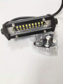 GLANBERT Barra de luz LED para coche de 4/7/14/20 pulgadas, 27/60/120/180W, ultra delgada, luz blanca media, para coches, SUV, camiones