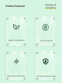 旅行硅胶刷去角质洁面洗发水可替换挤压管