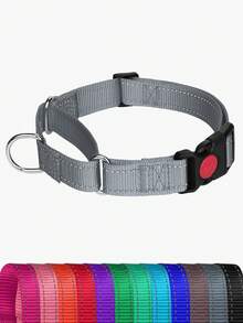 Martingale Dog Collar, Heavy-Duty Nylon Dog Collar - Reflective Nylon Dog Collar, Suitable For Anti Pull Training Collars For Small To Large Dogs - Gentle Control And Durable Design - Multicolor - View 32