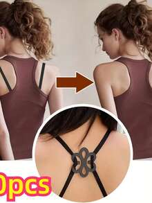 16 Piece Set Of Multi-Purpose Underwear Accessories, Bra Extender, Invisible Shoulder Strap Accessories - Multicolor - View 7