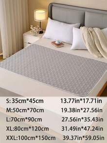 Reusable Leak-Proof Menstrual Pad, Waterproof Washable Mattress Pad, Mattress Protector, Suitable For Women To Use During Menstruation, Incontinence, Bedwetting, Adults And Elderly