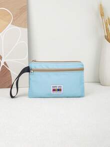 New Lightweight & Fashionable Clutch Bag, Versatile Daily Commute Phone Bag, Travel Organizer - Black - View 4