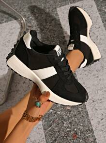 Shoes Retro Chunky Sneakers Instep Bulky Running Sneakers For Women, Shoes For Women