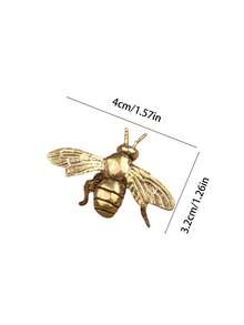 1pc Đồng hợp kim Mini Côn trùng Chuồn chuồn Bướm Bọ ngựa Dế Ong Tượng Thủ công, Mô hình kim loại 3D Đồ trang trí bằng đồng thau cổ điển, Thích hợp cho Tủ TV để bàn tại nhà Tủ rượu Trang trí tủ, Bàn làm việc văn phòng Trang trí quầy bar, Tiệc Ngày lễ Sinh nhật Quà tặng nhỏ, Đạo cụ chụp ảnh - Nhiều màu - Xem 5
