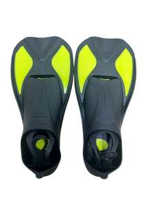 1 par de aletas de natación de alta calidad para adultos, equipo profesional de cola de sirena para buceo/snorkel, deporte al aire libre de buceo libre, accesorios de playa, accesorios de piscina