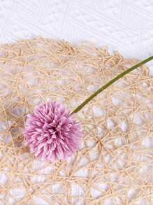 10pcs Simulation Small Dandelion Decorative Bouquet, Ping Pong Daisy Decorative Flower Arrangement, Colorful And Dynamic Simulation Dandelion Flower Ball, Rustic Home Decoration, Garden Flower Decorations, Photography Props, Suitable For Home Living Room Bedroom Kitchen, Weddings, Hotels, Restaurants, Company Reception, Campus, Dormitory