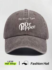 1 pièce Casquette de baseball à motif mode homme, casquette de camionneur réplique unisexe, casquette Snapback, convient pour les trajets quotidiens, le travail, les loisirs en extérieur, le pare-soleil