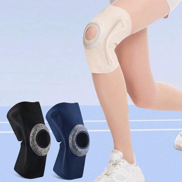 1pc Professional Knee Brace For Women And Men, Knee Brace With Patella Gel Pad & Side Stabilizers, Knee Compression Sleeve Knee Support For Runner, Workout Gym Accessories Knee Support