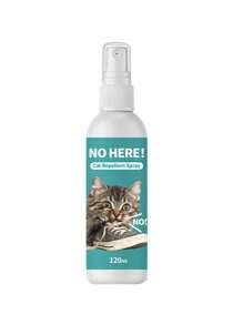 120ml Pet Repellent Spray, Deterrent Repellent Spray To Repel And Discourage Cats