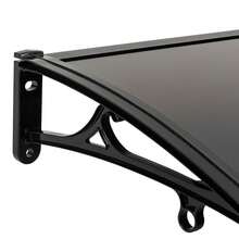 YUNRUX 120*60 Cm Brown Arched Roofing Arched Canopy With Drainage Channel - Brown - View 9