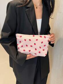 Fashionable And Simple Elegant Coin Purse Cosmetic Bag For Women Wallet Mini Wallet Purse Wallet Coin Wallet Wallet Wallet - Pink - View 3