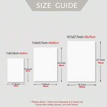 Bộ 1/3 tấm áp phích in hình trừu tượng hình học cổ điển, tranh vải canvas treo tường theo phong cách Bauhaus, thiết kế hiện đại đen trắng với chủ đề bảng chữ cái, dùng cho phòng khách, phòng ngủ, văn phòng, quán cà phê, hành lang, trang trí tường khách sạn, trang trí nhà thời trang, không có khung/khung - Nhiều màu - Xem 8