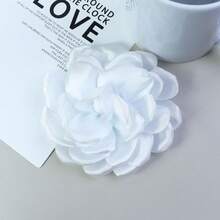 1pc Korean Big Fabric Rose Flowers Brooches Jewelry Cloth Art Orsage Lapel Pin Badge Shirt Collar Gifts For Women Accessories - Flower - View 18