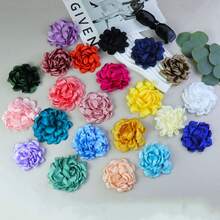 1pc Korean Big Fabric Rose Flowers Brooches Jewelry Cloth Art Orsage Lapel Pin Badge Shirt Collar Gifts For Women Accessories - Flower - View 33
