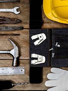 4pcs Durable Stainless Steel Drill Belt Clip Hooks - Easy-Install, Tool Holder With Screws Included, Perfect For Impact Drivers