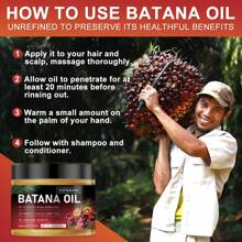 Buy One Get One Free 4.3oz Batana Hair Oil, Pure Honduran Batana Fruit Extract Vegetable Oil, Helps To Strengthen Hair Roots, Eliminate Split Ends, Long-Lasting Anti-Frizz, Light And Non-Greasy Texture, Nourishes Hair, Improves Curls, Makes Hair Thicker, Tougher And Healthier. Unisex
