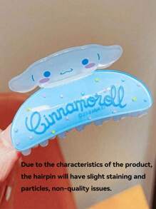 Sanrio Sanrio Hair Clip, Hair Claw 1pc Hair Grab, Hello Kitty Cute Fashion Cartoon Hair Clip, Send Family, Send Friends, Holiday Gifts Hair Clips Hair Jaw Clip Hair Clamps Hair Clutch Hair Catcher Clip, Claw Clip Fall Winter Hair Accessories For Women For Vacation Outfits Woman