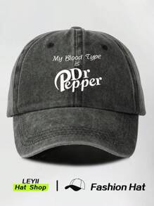 1 pièce Casquette de baseball à motif mode homme, casquette de camionneur réplique unisexe, casquette Snapback, convient pour les trajets quotidiens, le travail, les loisirs en extérieur, le pare-soleil