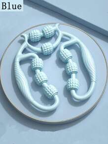 1pc Leg Massager Device, Leg Roller Slimming Body Shaper With 9 Massage Wheels For Calf Muscle Relaxation And Fitness Gym Accessories