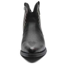 GLOBALWIN Women's Western Boots Ankle Cowboy Boots For Women Fall Boots Halloween Season - 破爛棕色 - 查看 7