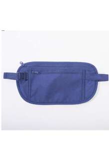 Travel Money Belt - Slim Passport Holder RFID Blocking Travel Pouch To Protect Cash, Credit Cards And Travel Documents Storage Bag